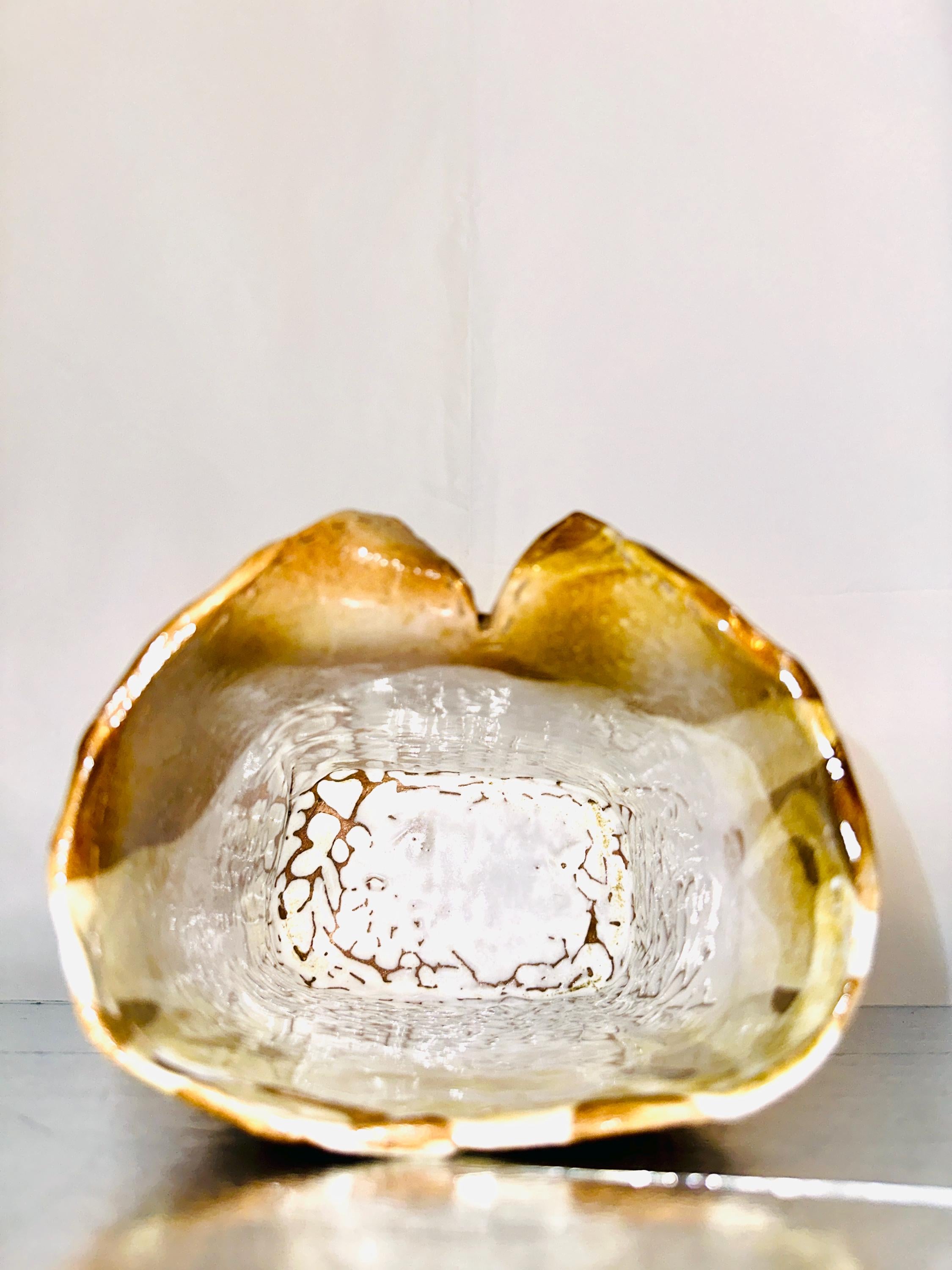 Glazed ceramic shirt vase