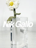 Harvey Guzzini 70's Lucite Vase