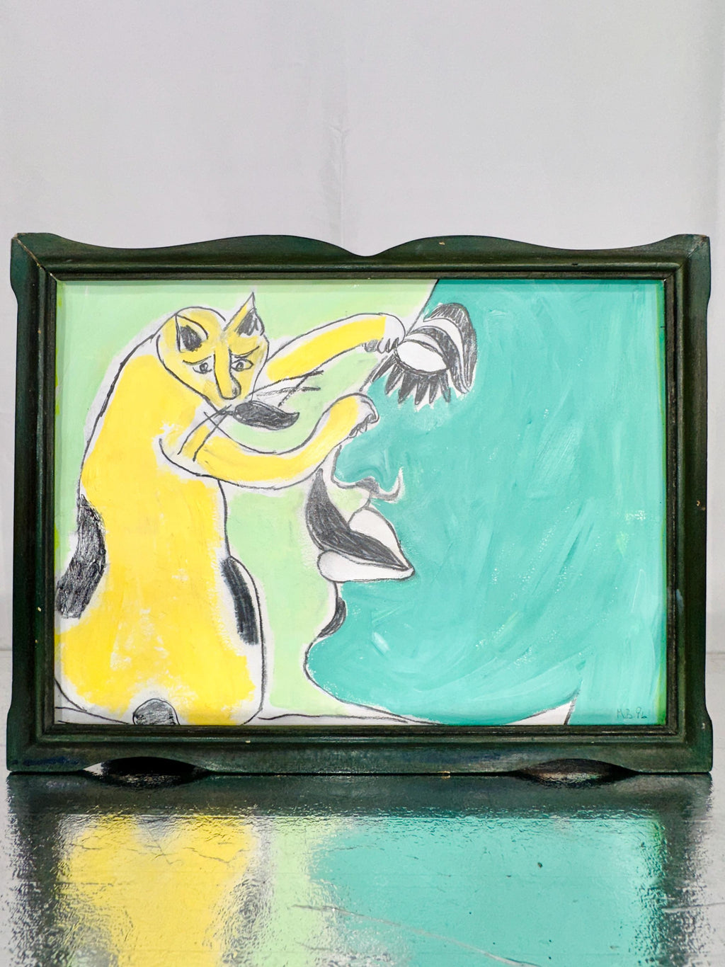 Acrylic and graphite painting by Michael Binder