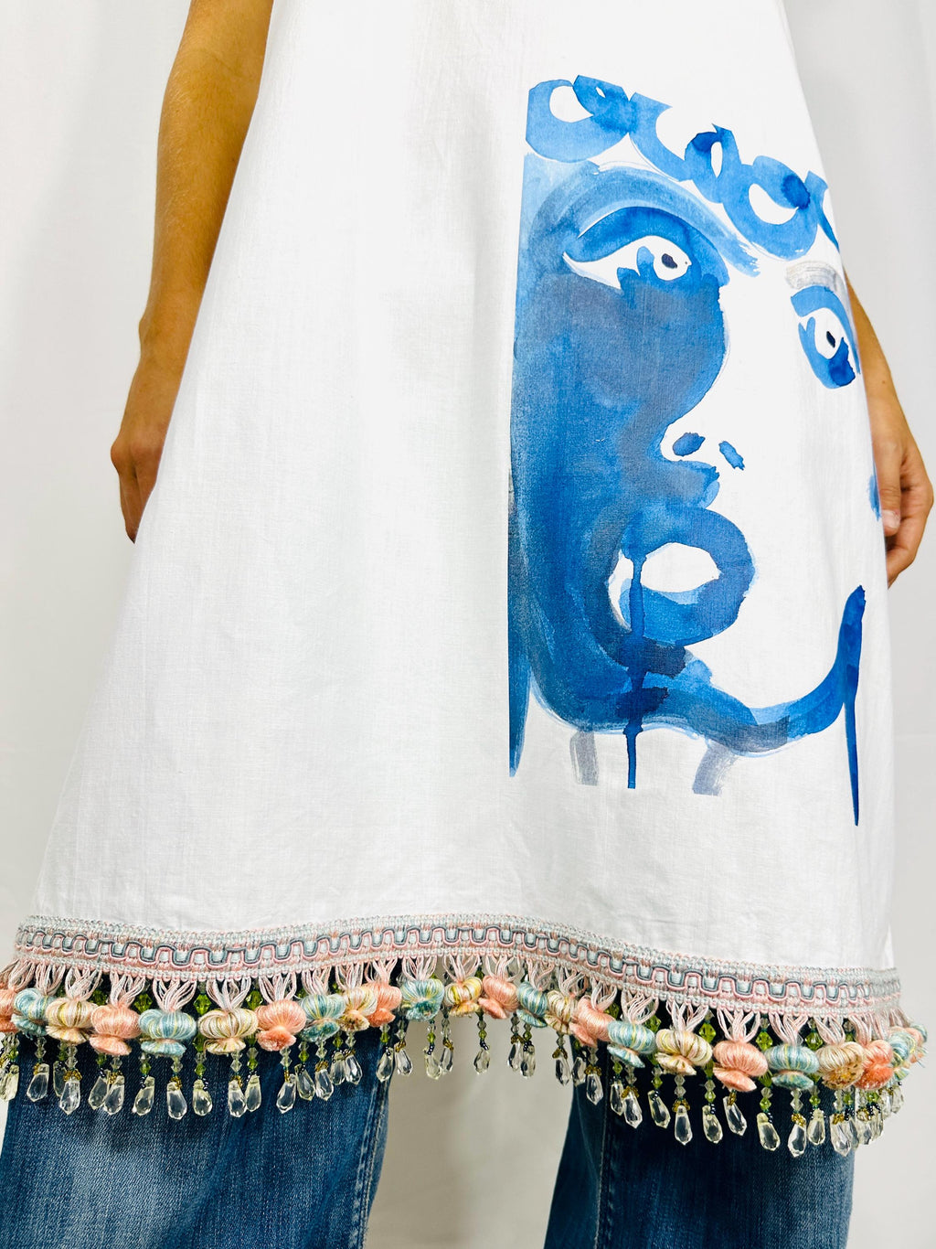 Custom Vintage midi nightgown