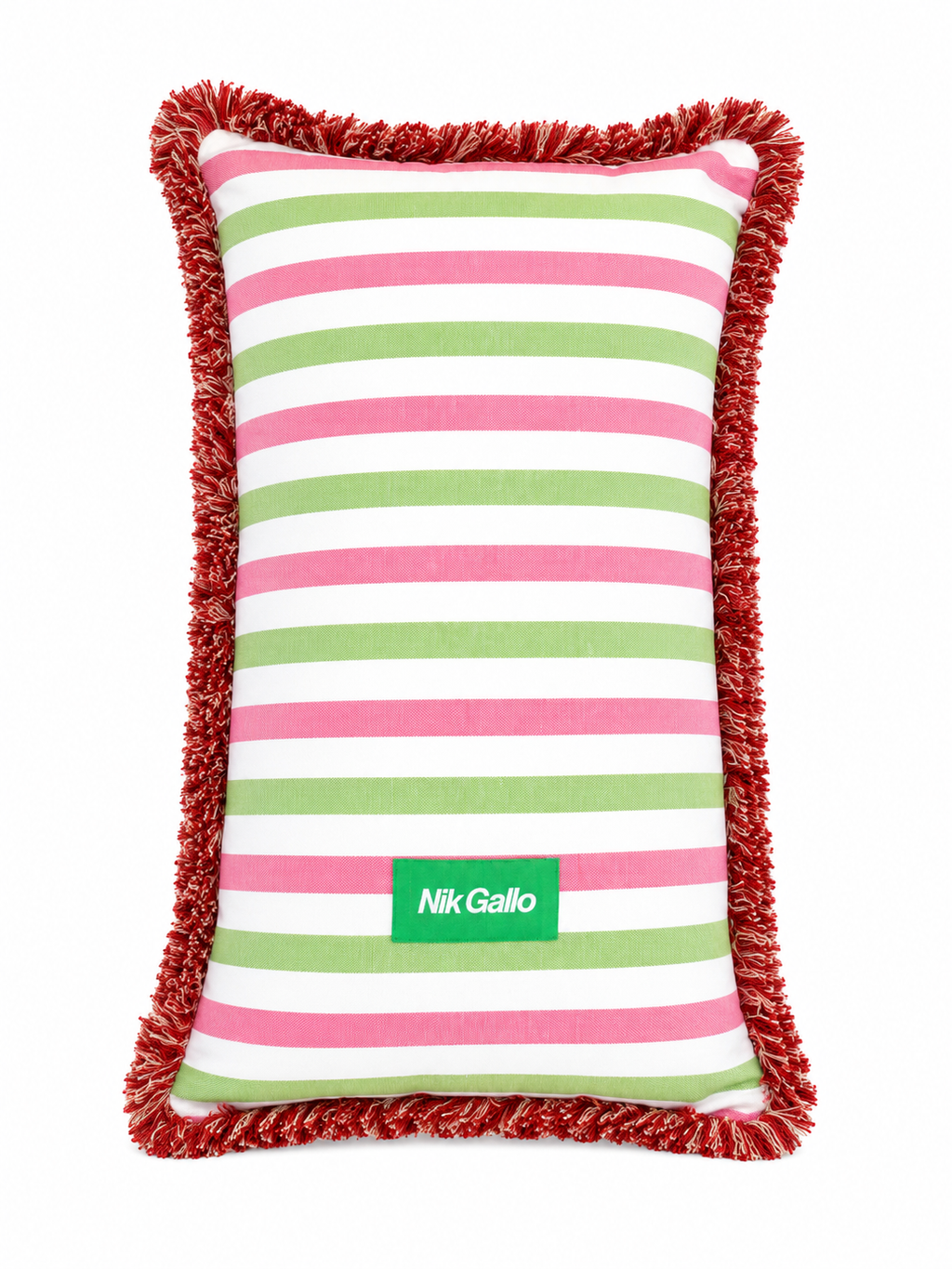 SUSAN THE CAT HAND-PAINTED CUSHION