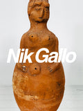 Woman Shaped Terracotta Amphora