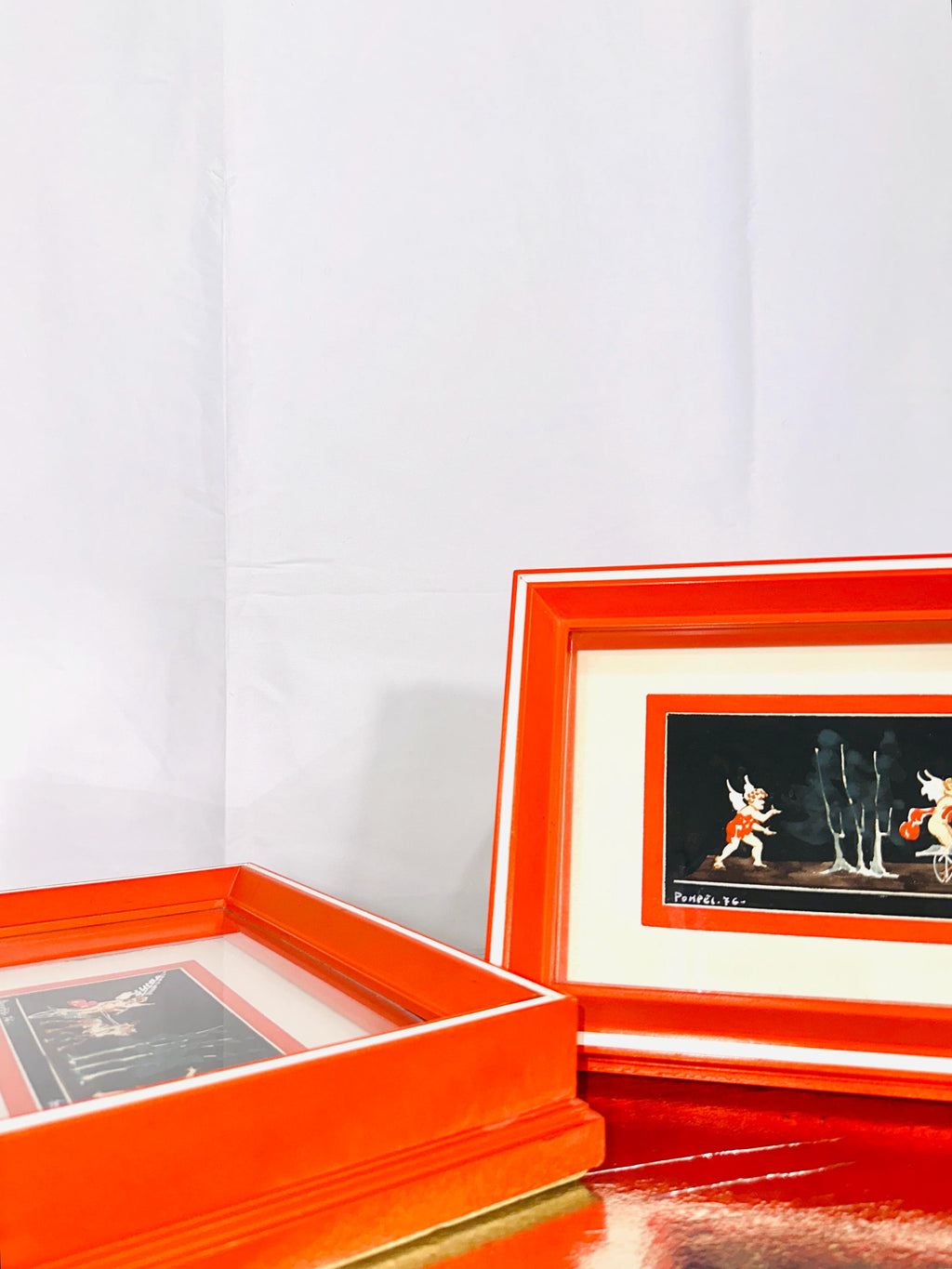 Couple of framed watercolor paintings