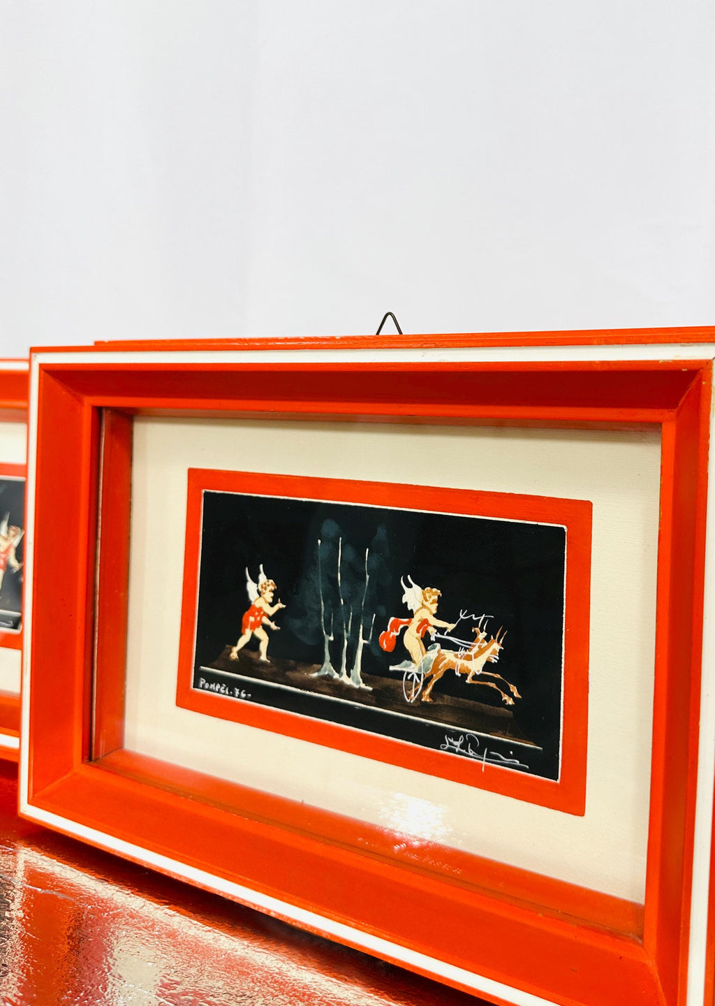 Couple of framed watercolor paintings