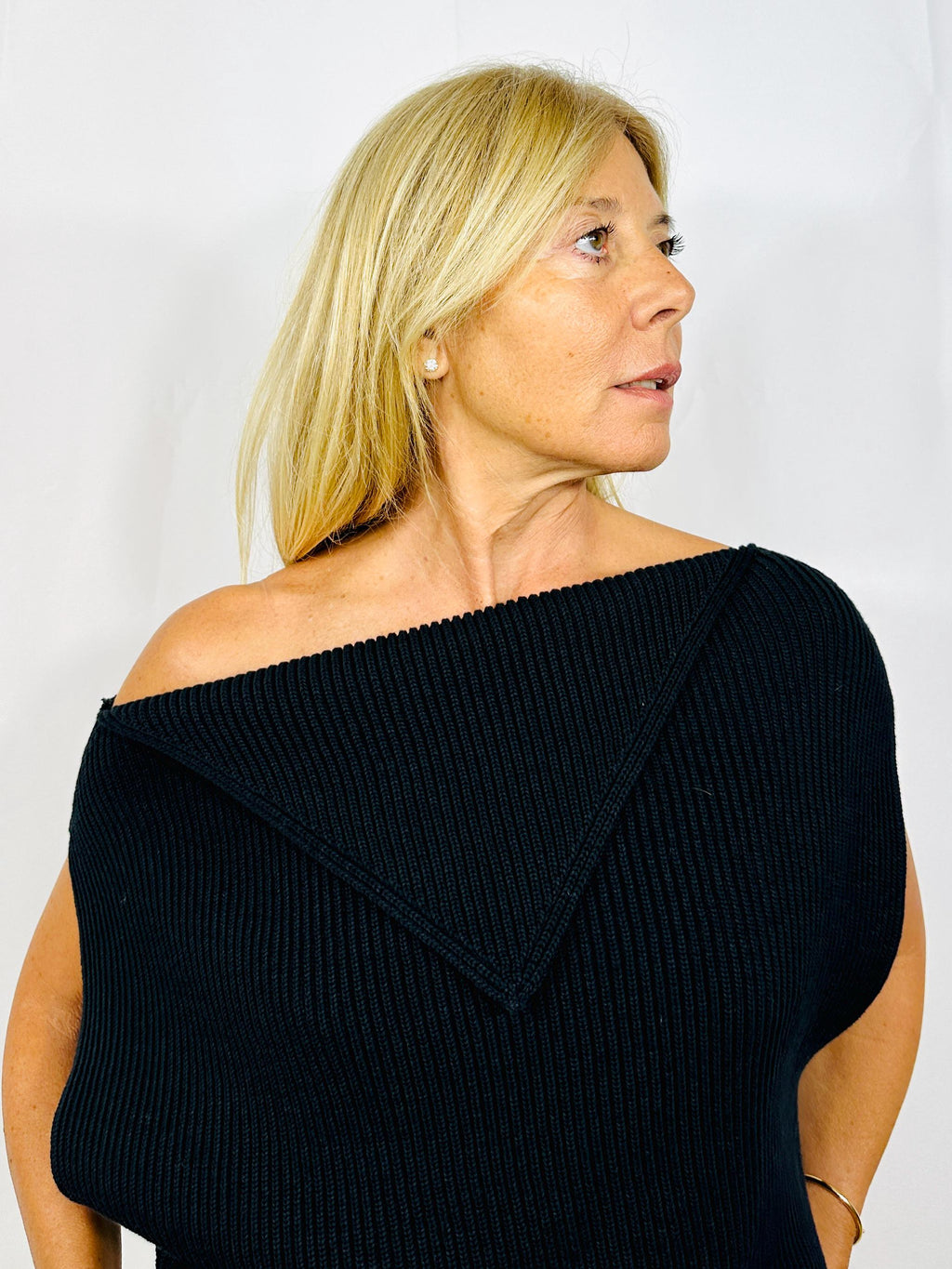 Fold top in black