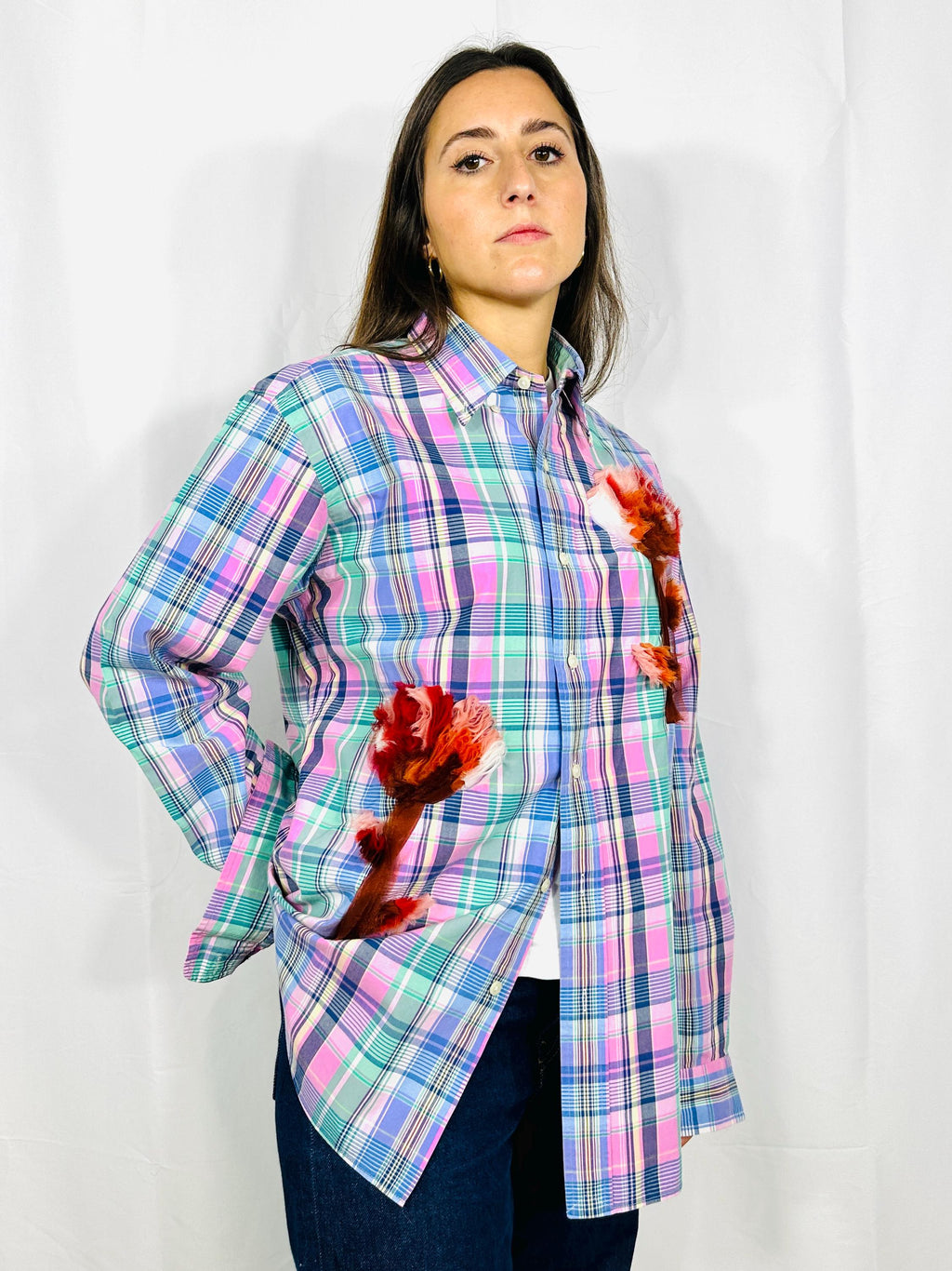 Custom vintage check shirt