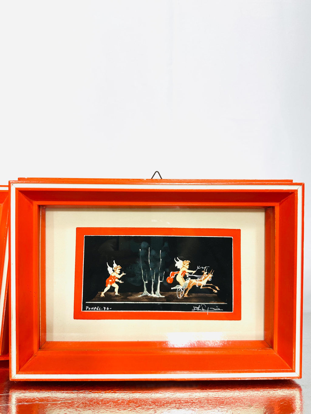 Couple of framed watercolor paintings