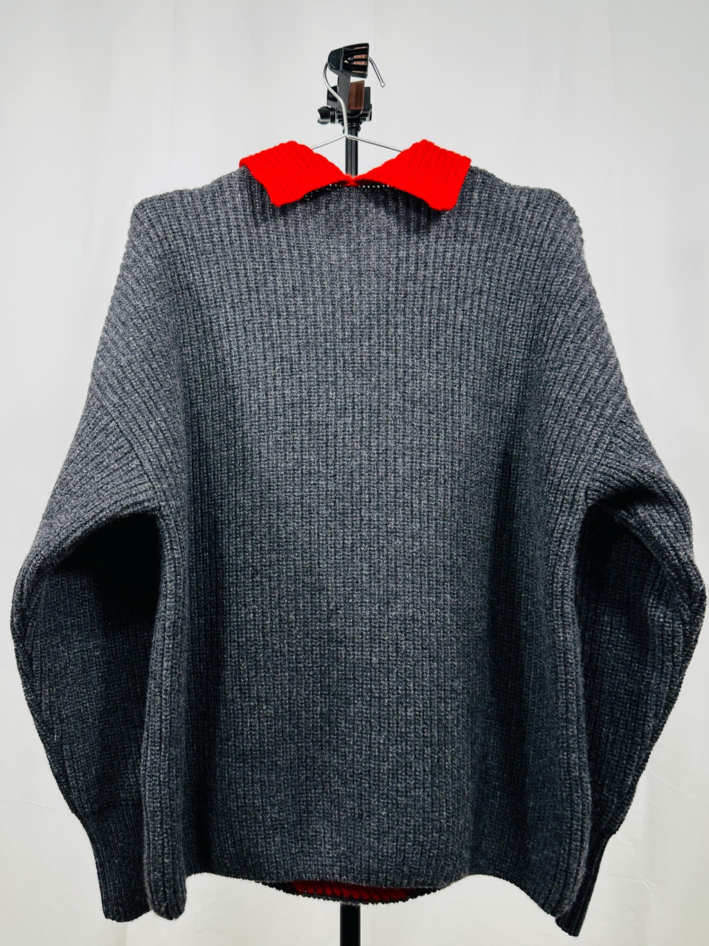 Cable Jumper in merino and cashmere blend