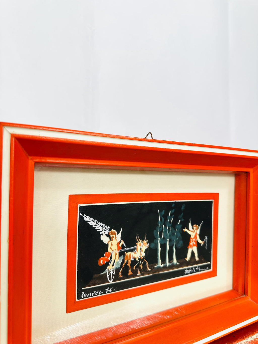 Couple of framed watercolor paintings