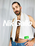 EMBELLISHED JACQUARD LINEN TOWEL