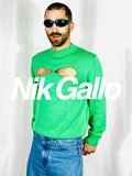GHOST JUMPER IN MINT GREEN