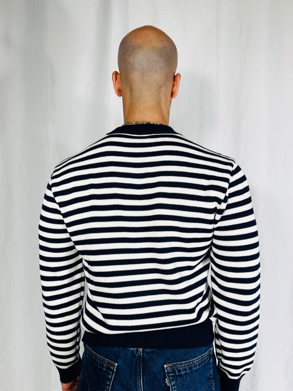 MARINA STRIPED GHOST JUMPER