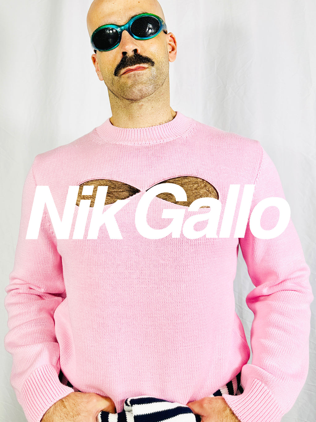 GHOST JUMPER IN LIGHT PINK