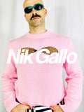 GHOST JUMPER IN LIGHT PINK