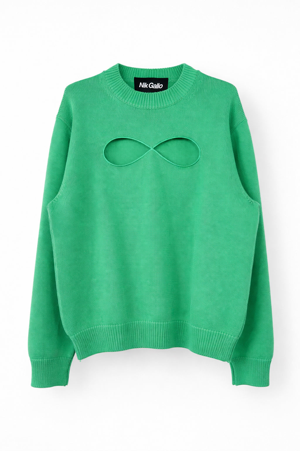 GHOST JUMPER IN MINT GREEN