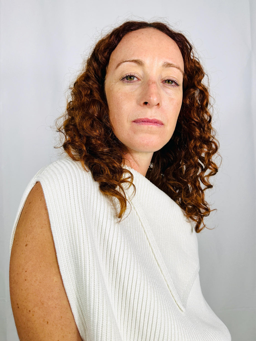 Fold top in white