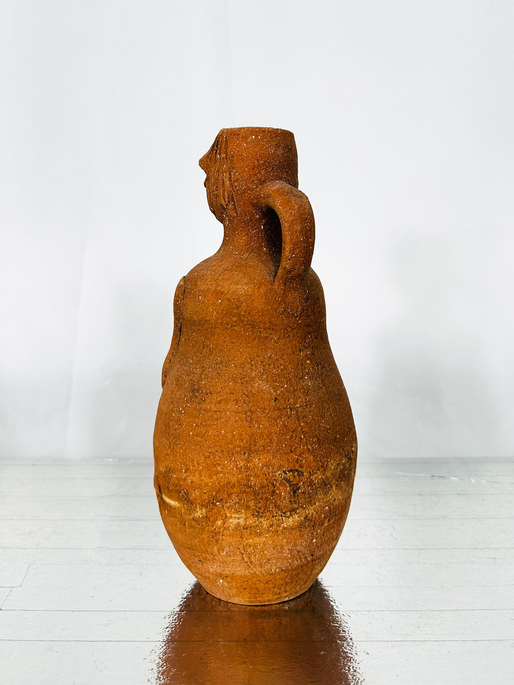 Woman Shaped Terracotta Amphora