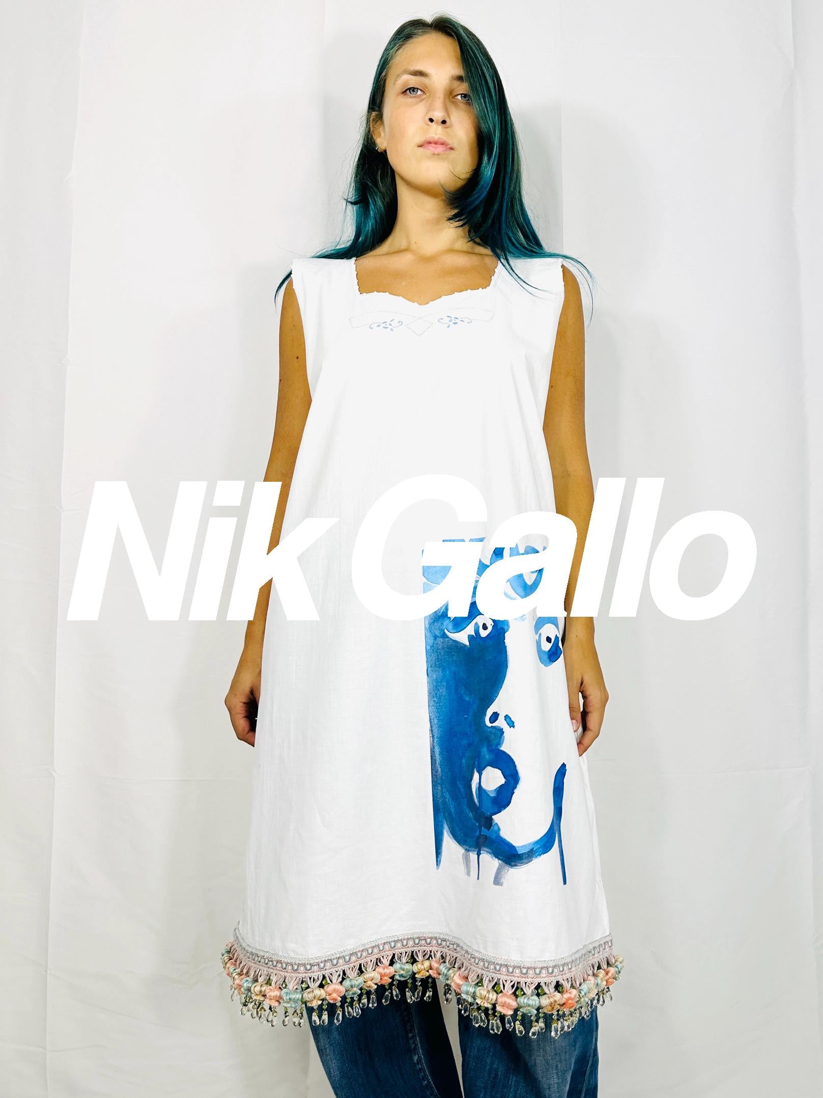 Custom Vintage midi nightgown