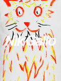 "IVAN" hand-painted one of a kind cat pillow